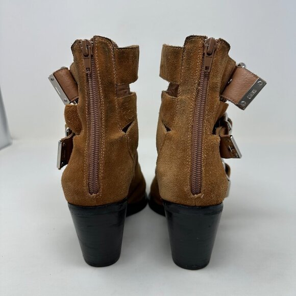 Jeffrey Campbell Caceres Ankle Boots Brown Size 8 - Picture 9 of 16